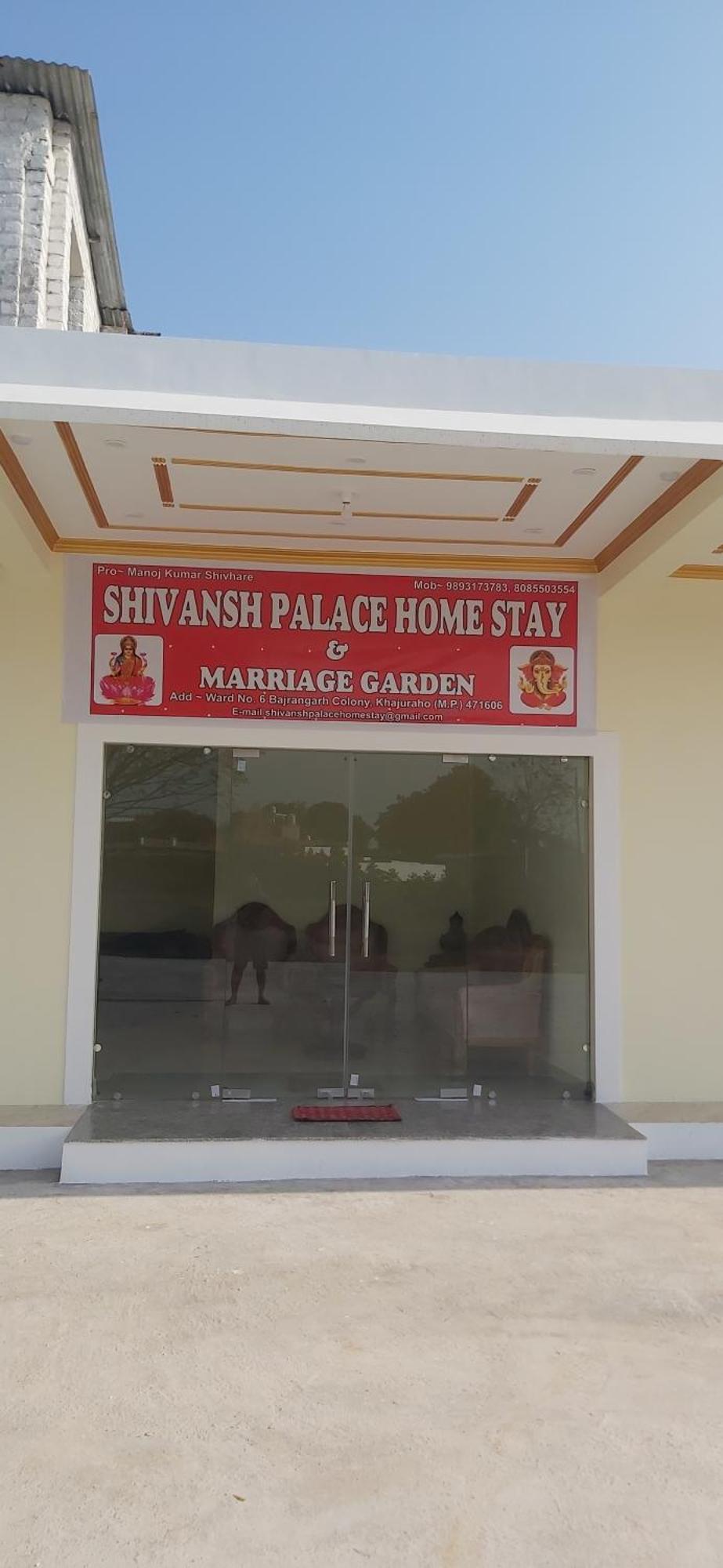 Shivansh Palace Homestay & Marriage Garden Khajuraho Bagian luar foto
